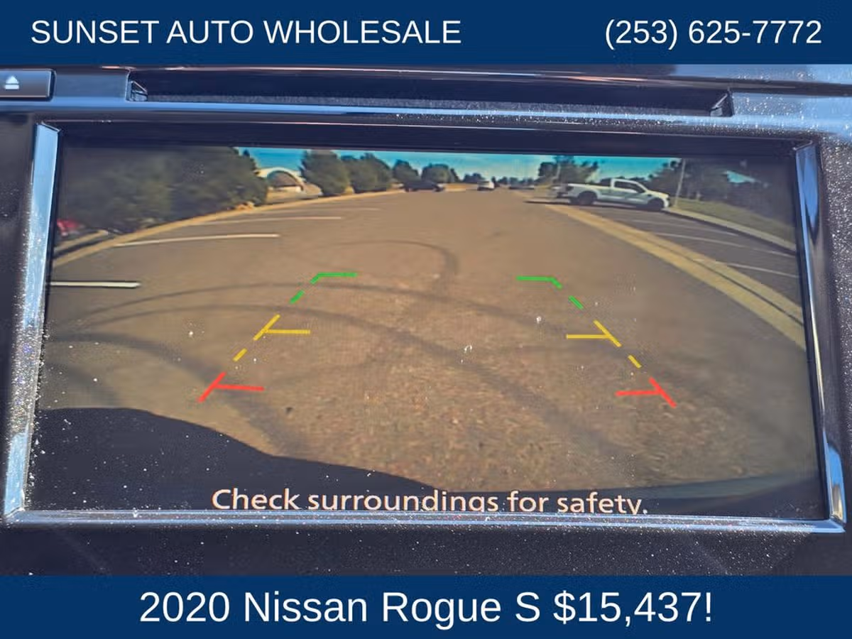 2020 Nissan Rogue S Crossover Image 33