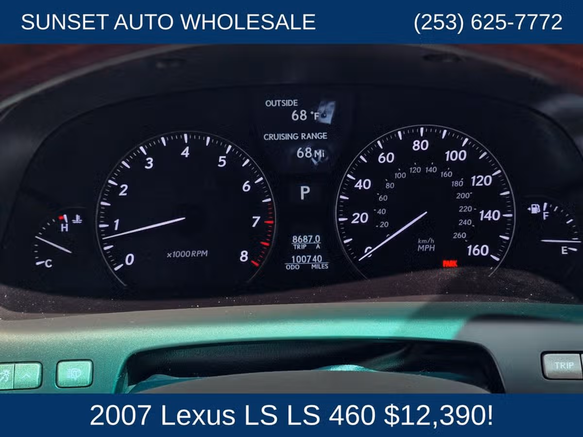 2007 Lexus LS 460 Base Image 38