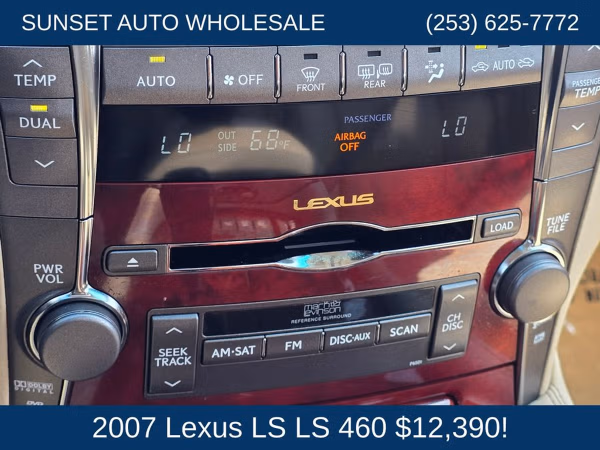 2007 Lexus LS 460 Base Image 41