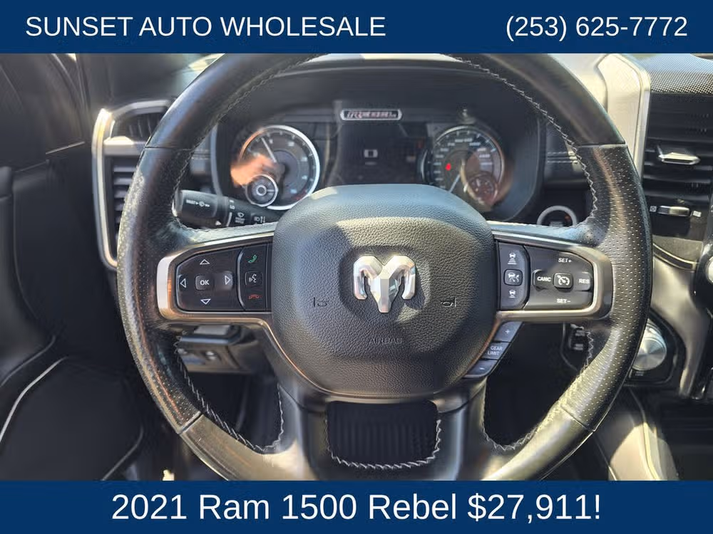 2021 Ram 1500 Rebel Crew Cab Image 31