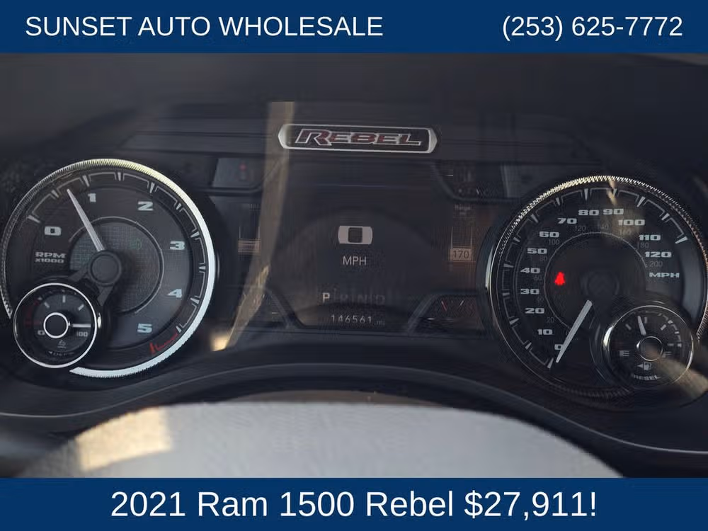 2021 Ram 1500 Rebel Crew Cab Image 33
