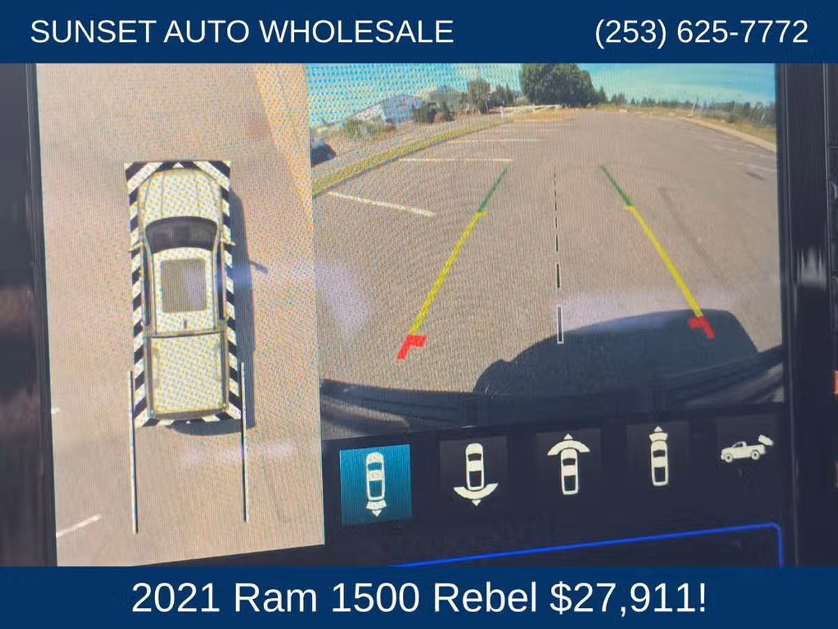 2021 Ram 1500 Rebel Crew Cab Image 37