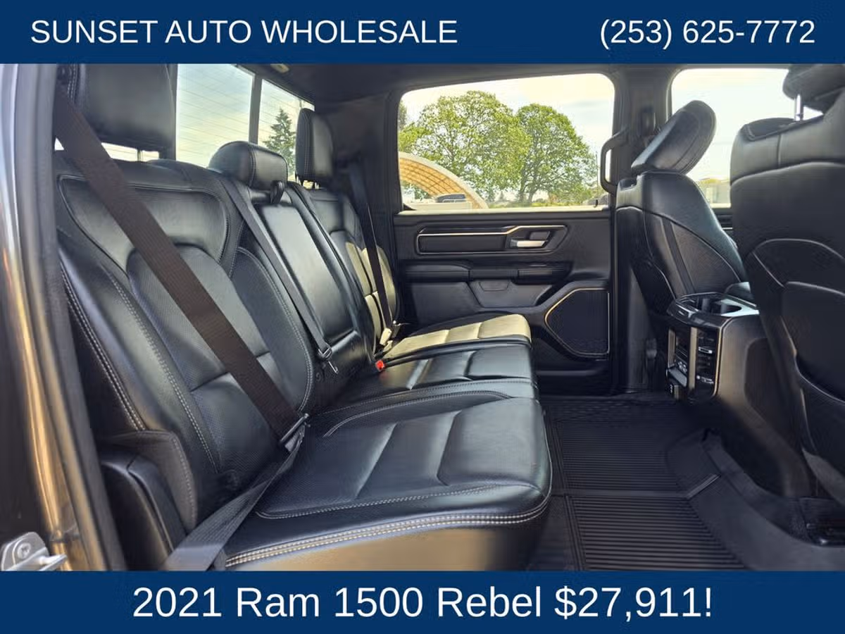 2021 Ram 1500 Rebel Crew Cab Image 22