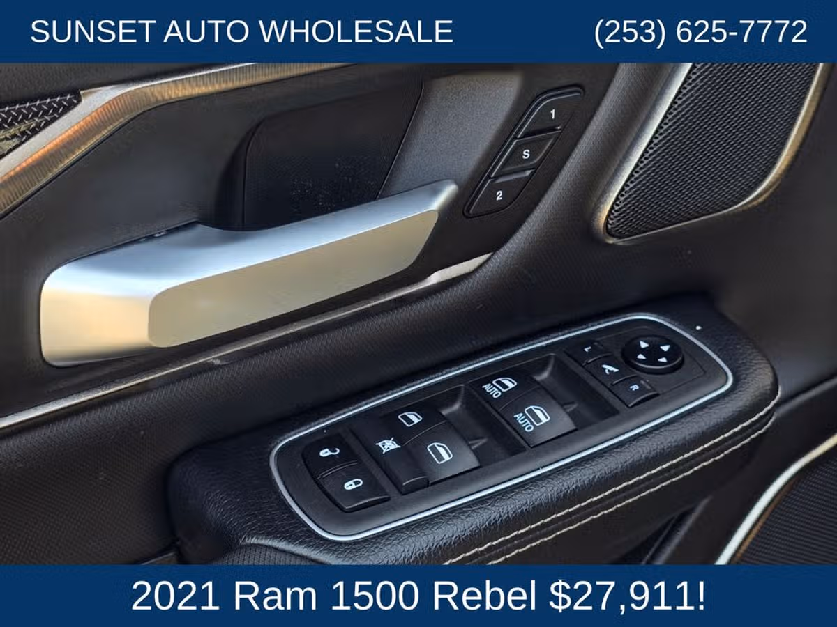 2021 Ram 1500 Rebel Crew Cab Image 28