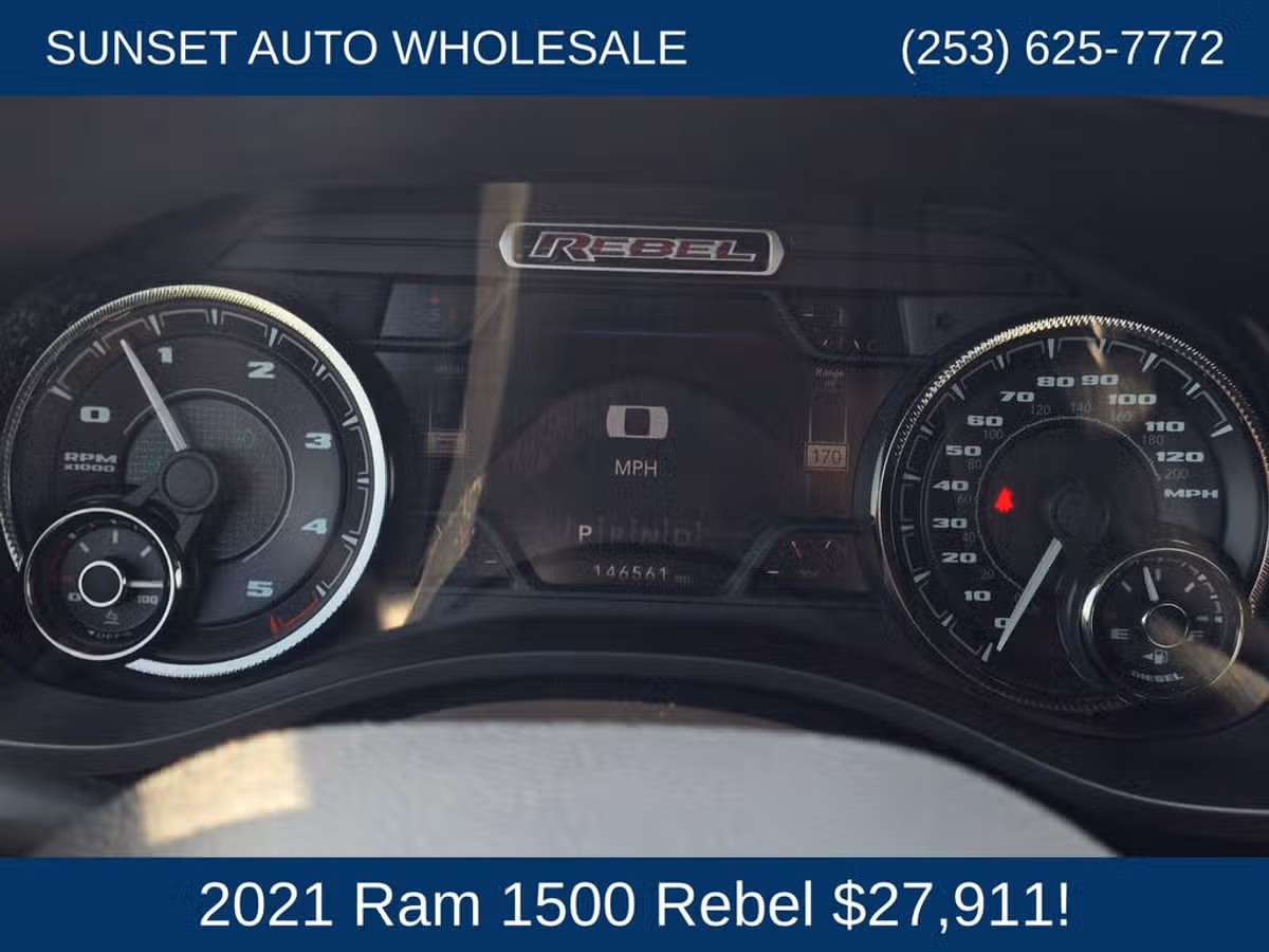 2021 Ram 1500 Rebel Crew Cab Image 33