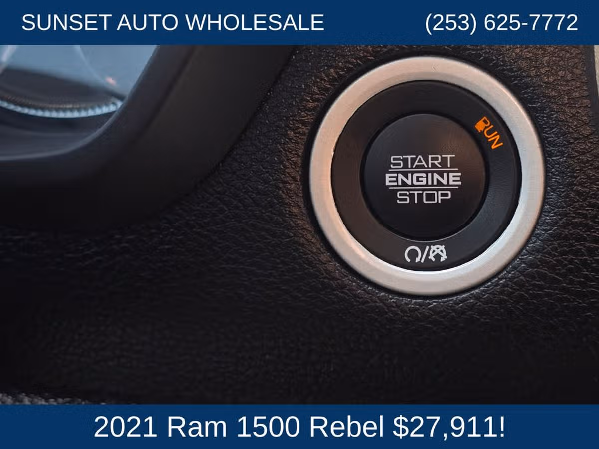 2021 Ram 1500 Rebel Crew Cab Image 34