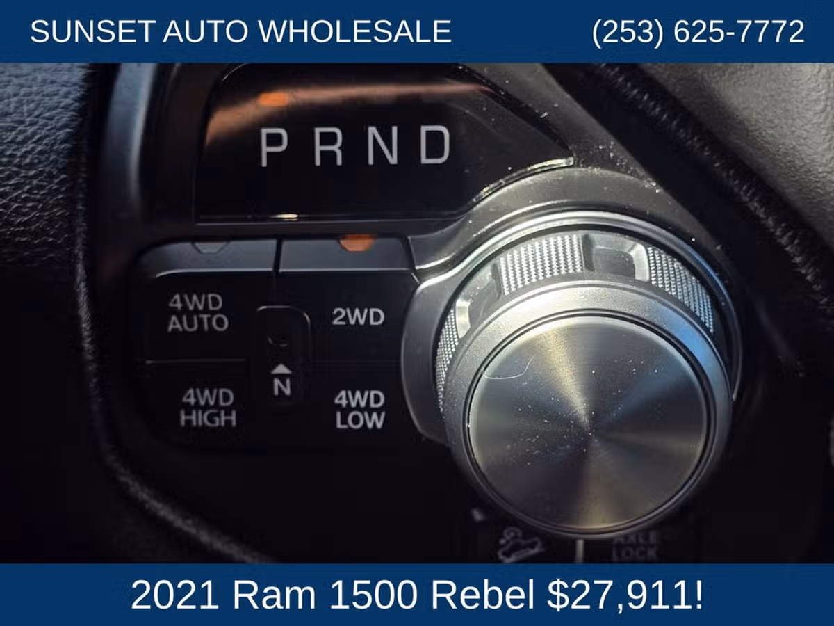 2021 Ram 1500 Rebel Crew Cab Image 35