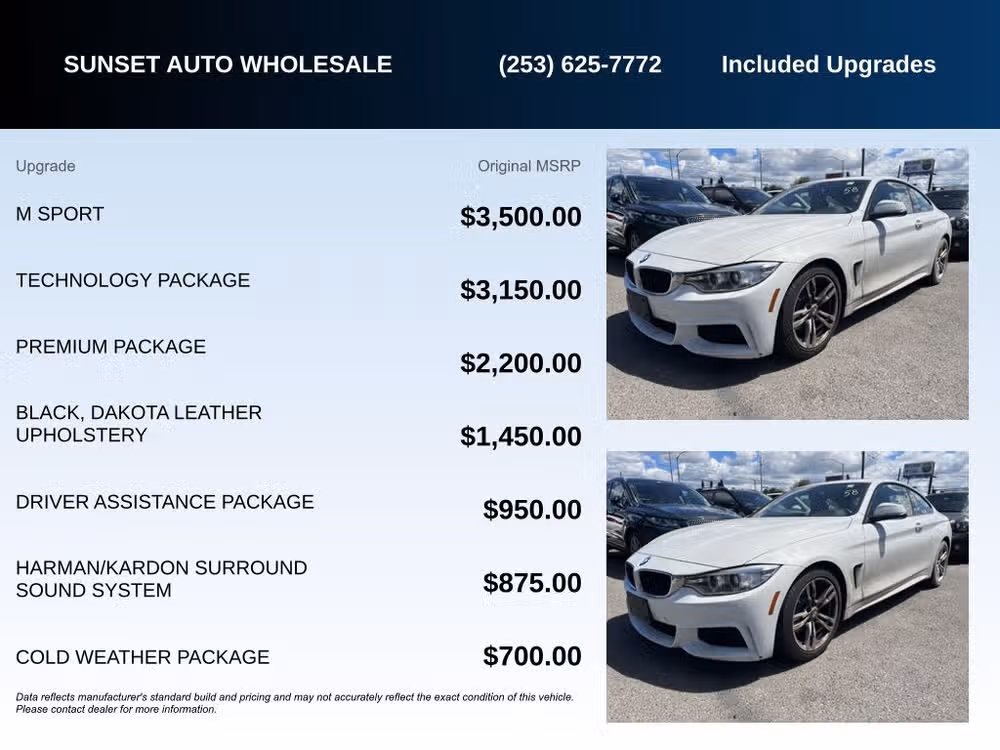 2014 BMW 4 Series 428i Lower Image 1