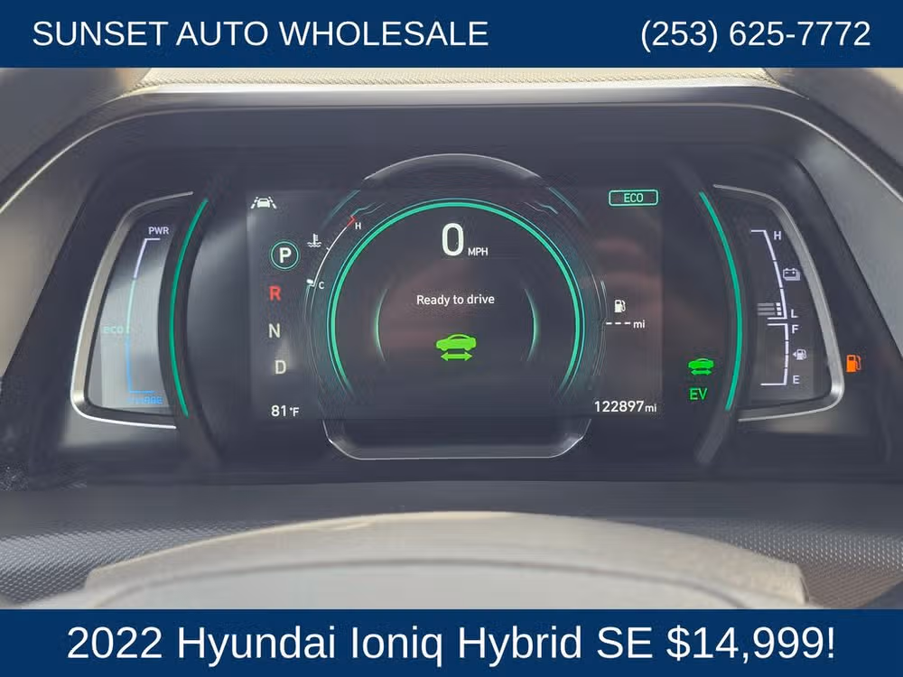 2022 Hyundai IONIQ Hybrid SE Image 28