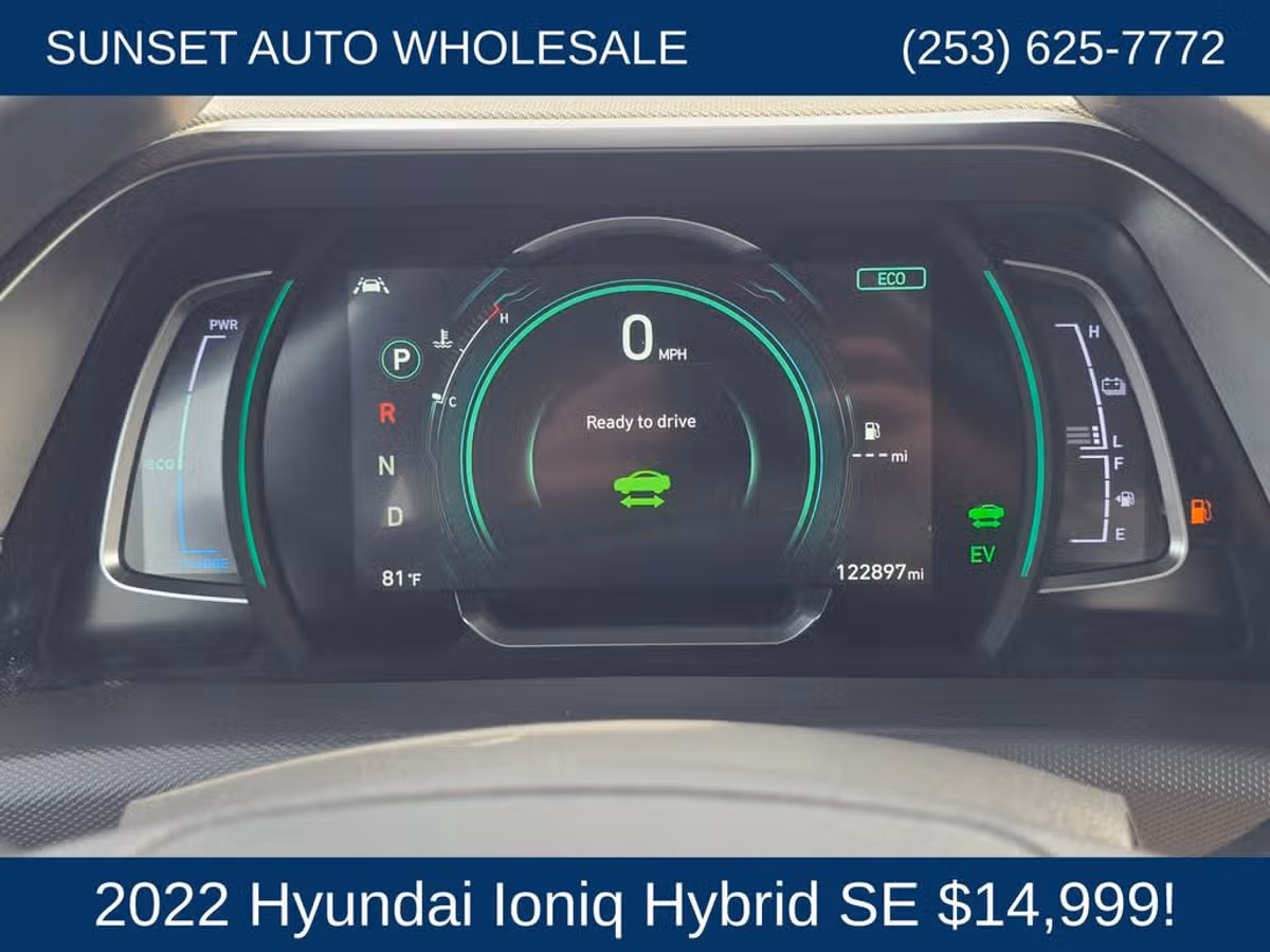 2022 Hyundai IONIQ Hybrid SE Image 28