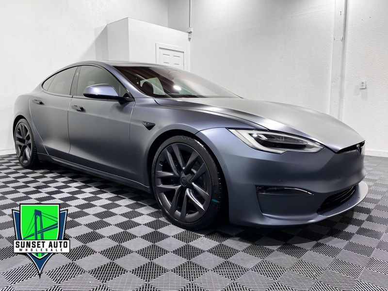 2021 Tesla Model S Plaid Upper Image 1