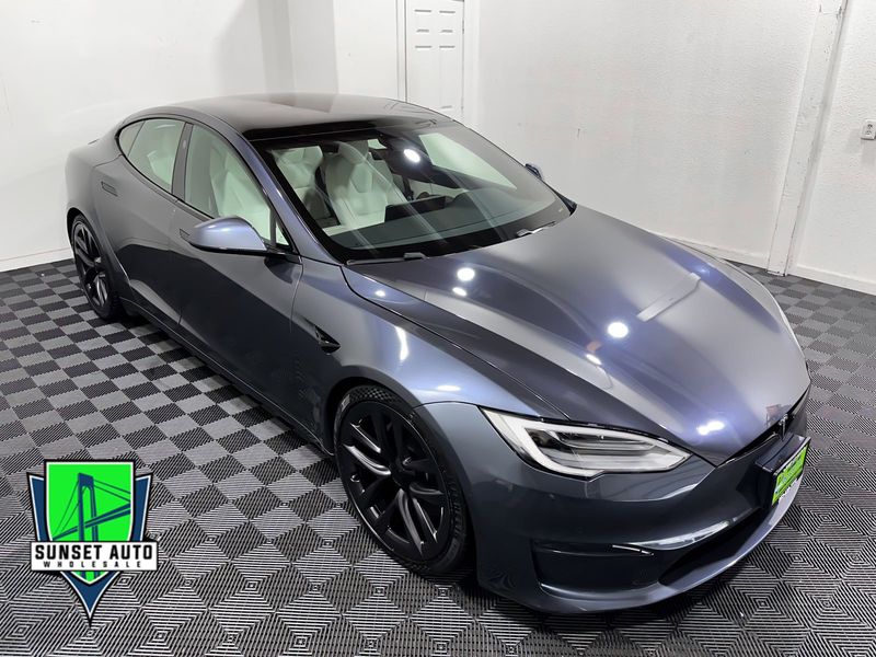 2021 Tesla Model S Plaid Upper Image 1