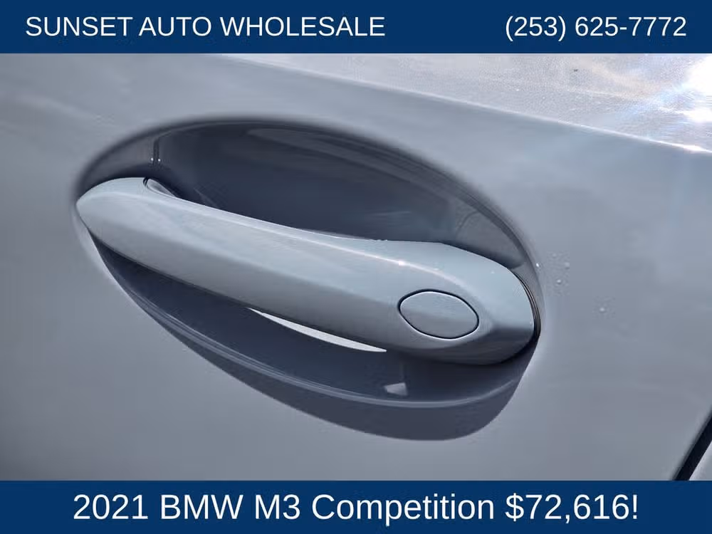 2021 BMW M3 Competition Image 28