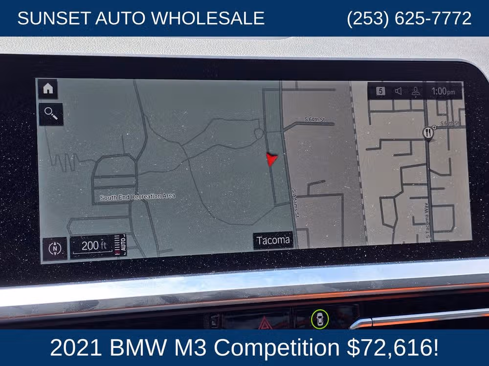 2021 BMW M3 Competition Image 38