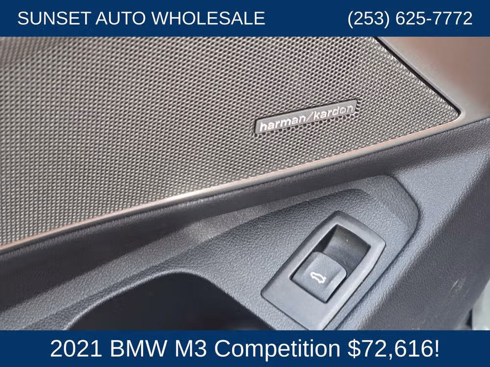 2021 BMW M3 Competition Image 31