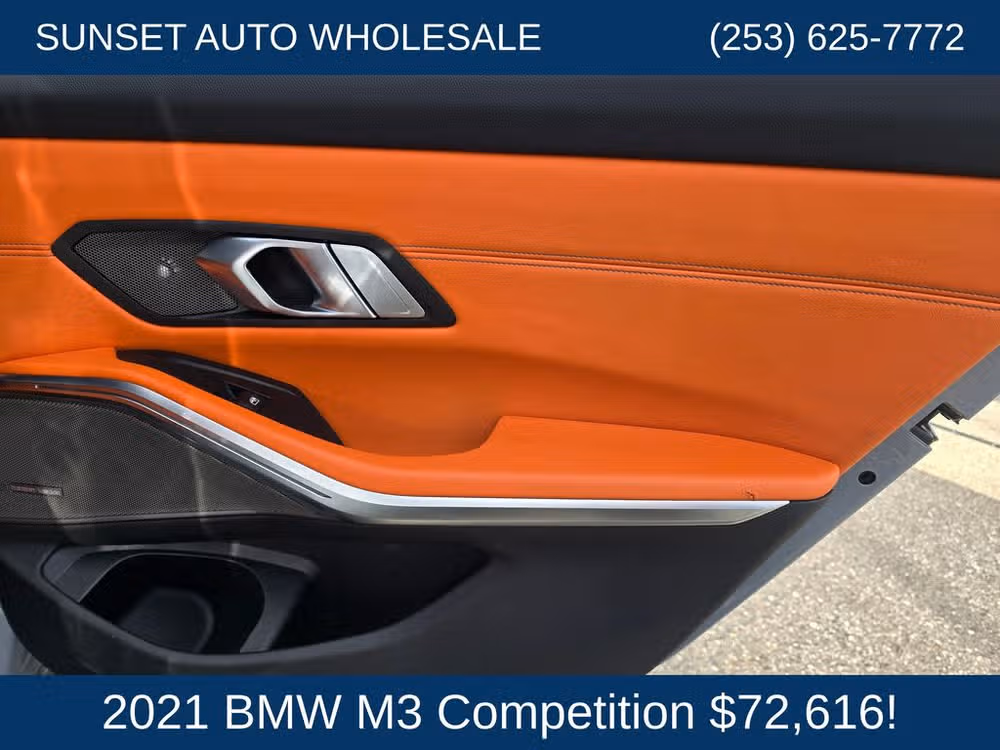 2021 BMW M3 Competition Image 24