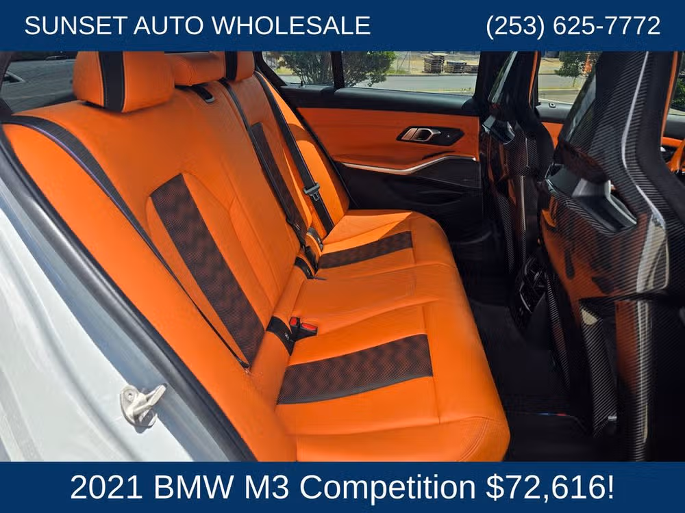 2021 BMW M3 Competition Image 25