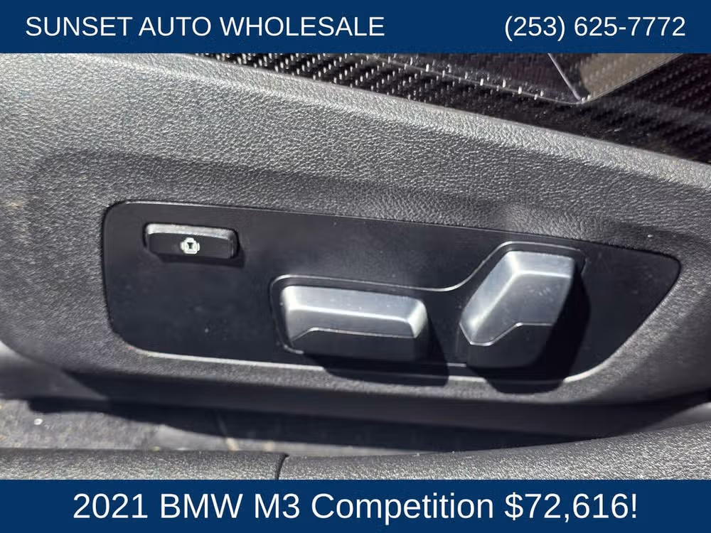 2021 BMW M3 Competition Image 32