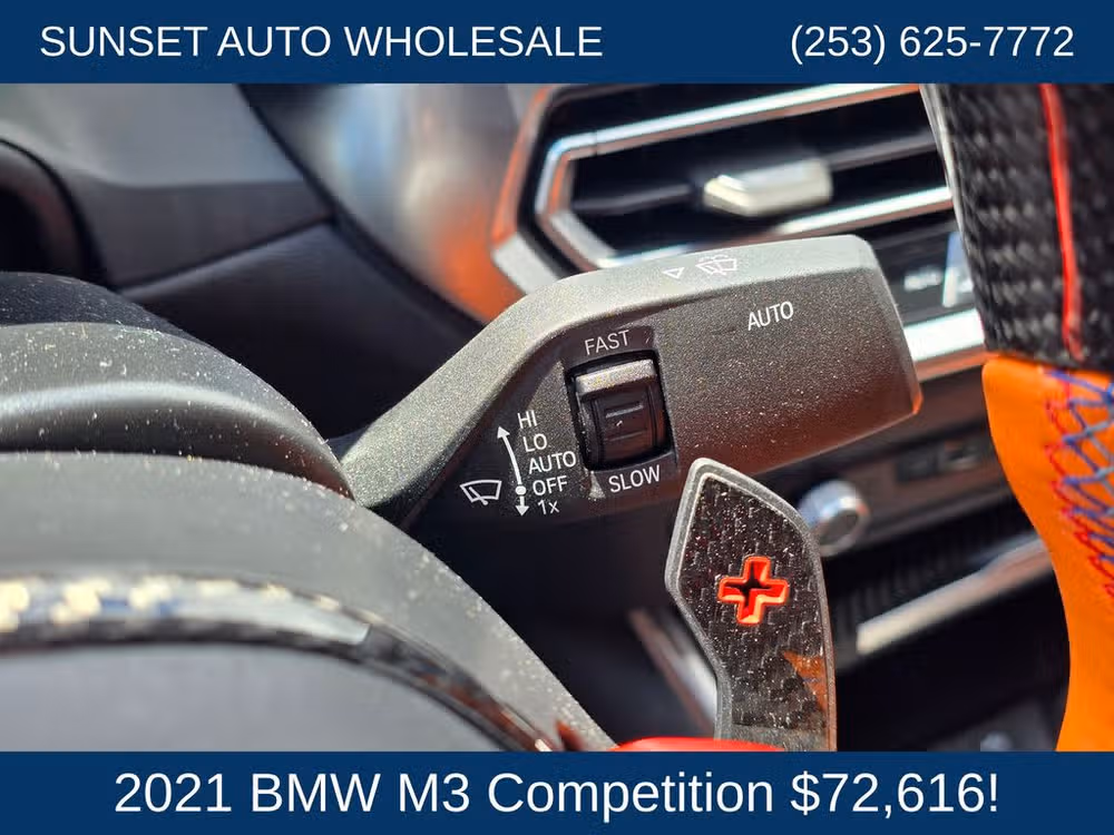 2021 BMW M3 Competition Image 36