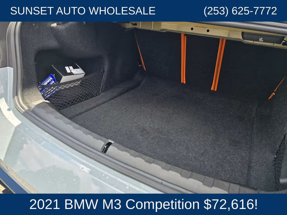 2021 BMW M3 Competition Image 26