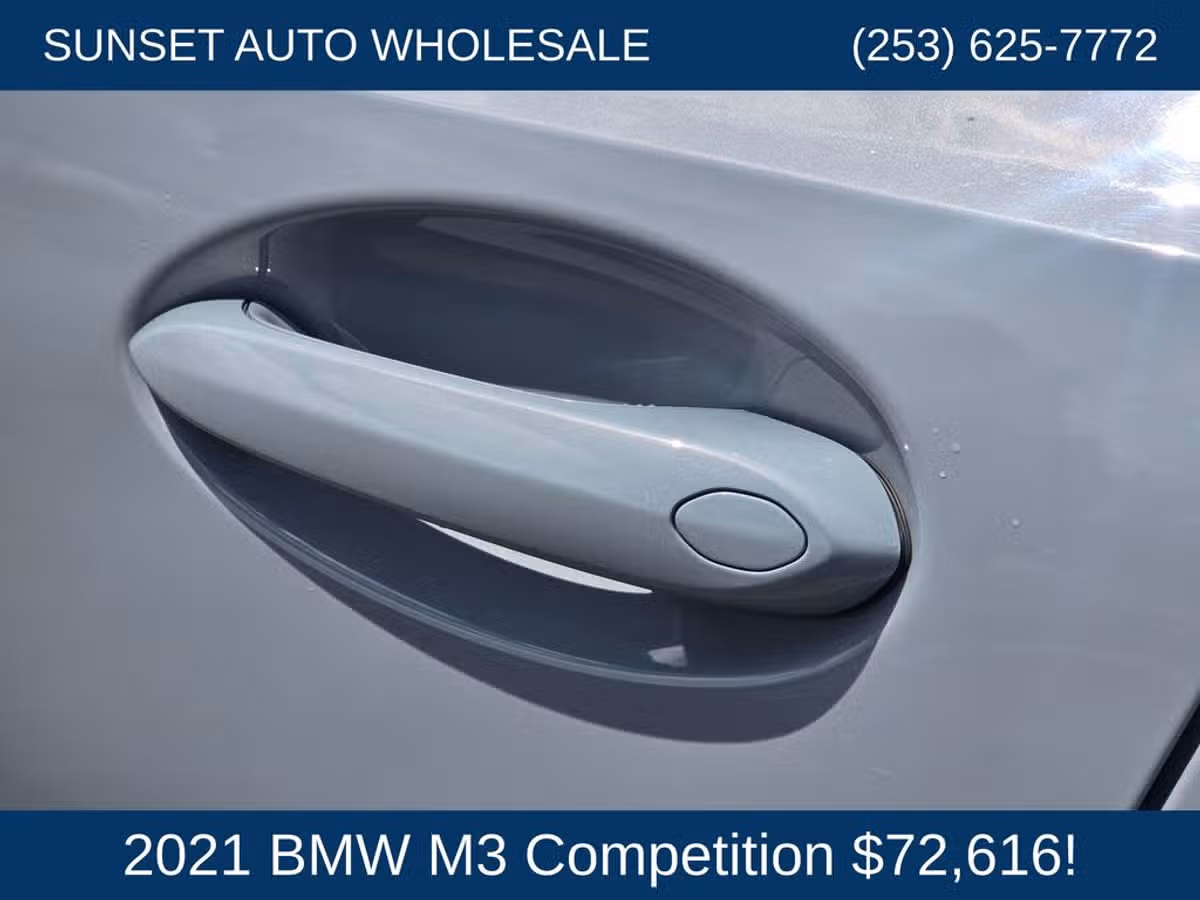 2021 BMW M3 Competition Image 28