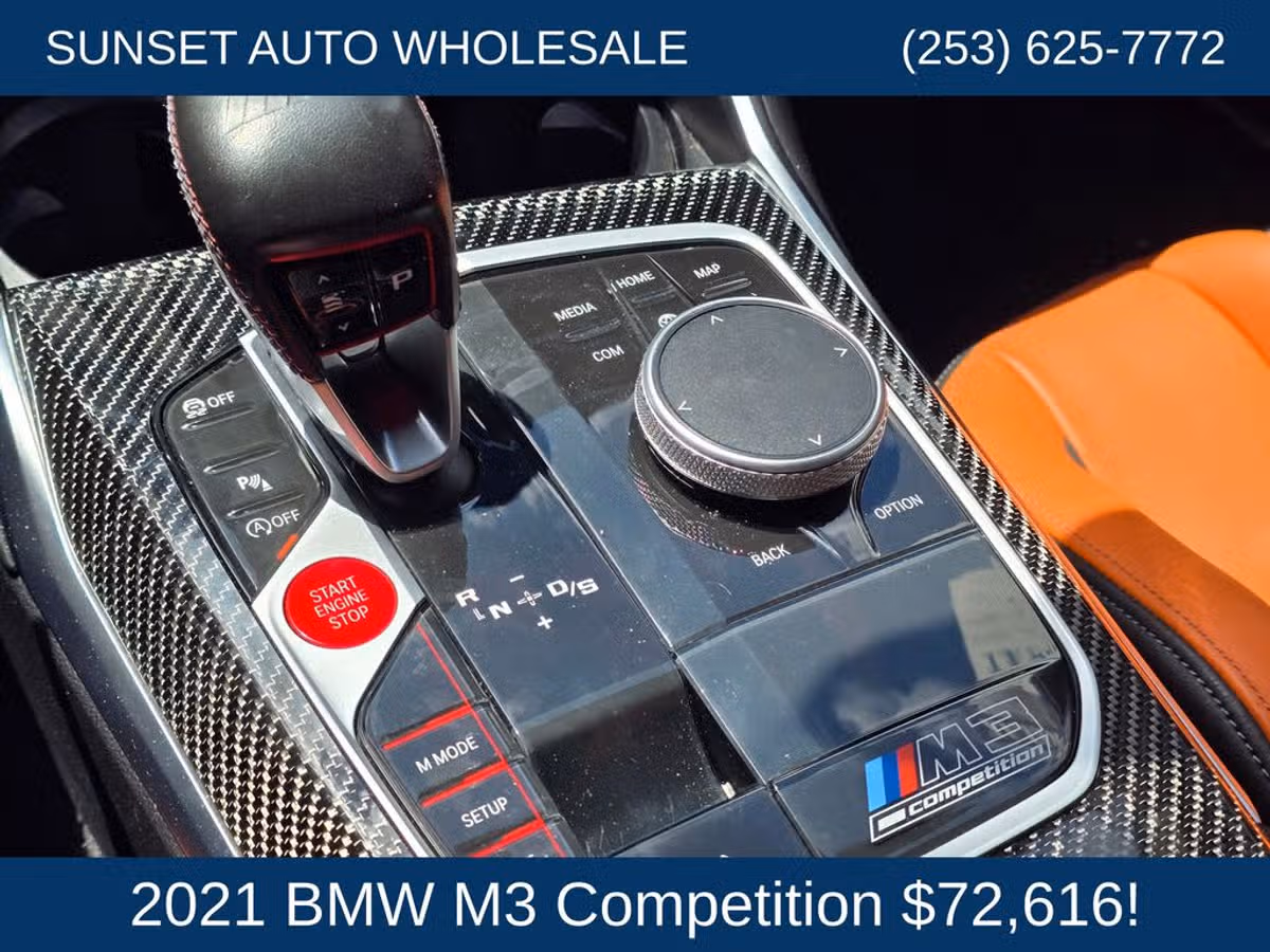 2021 BMW M3 Competition Image 41