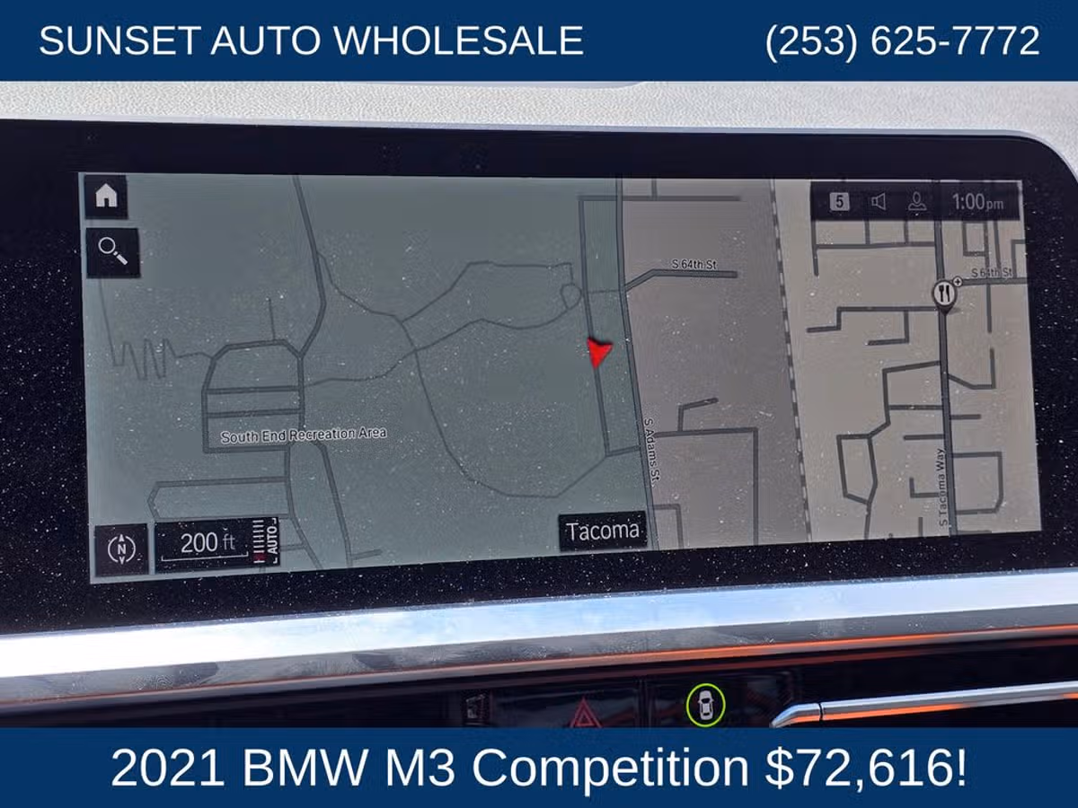2021 BMW M3 Competition Image 38
