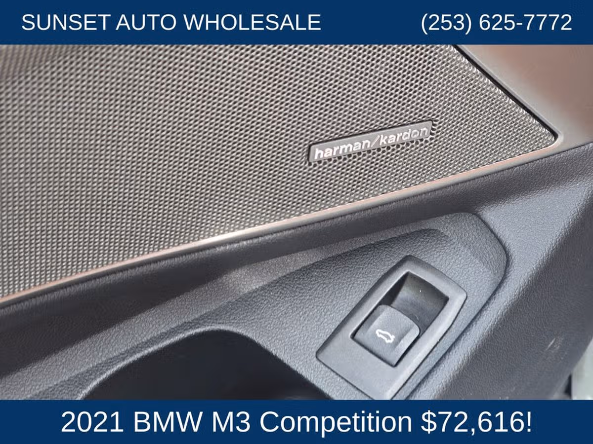 2021 BMW M3 Competition Image 31
