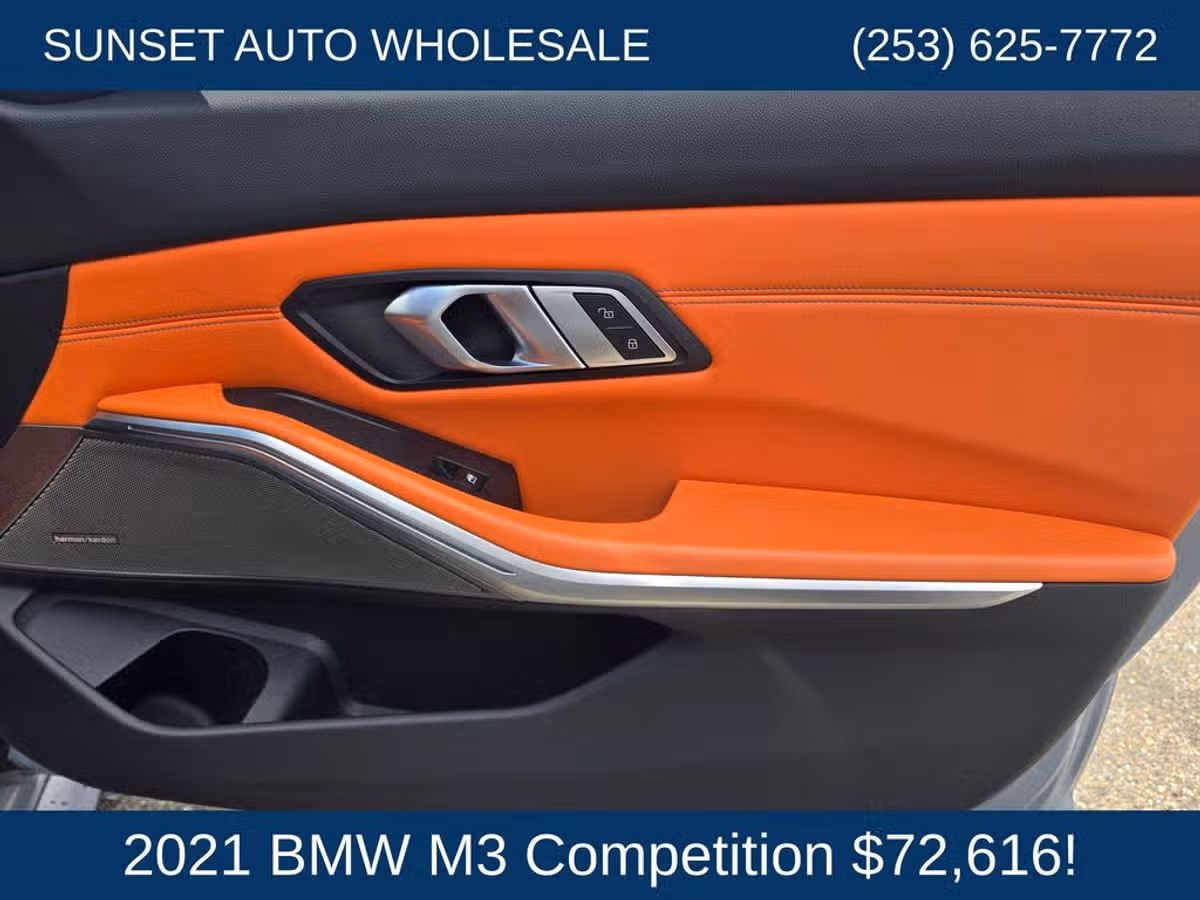 2021 BMW M3 Competition Image 22