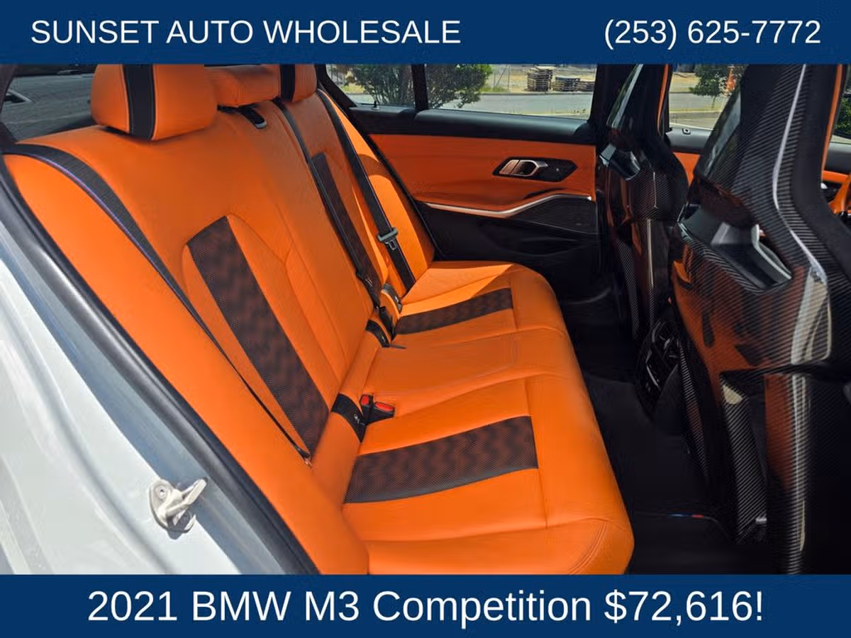 2021 BMW M3 Competition Image 25