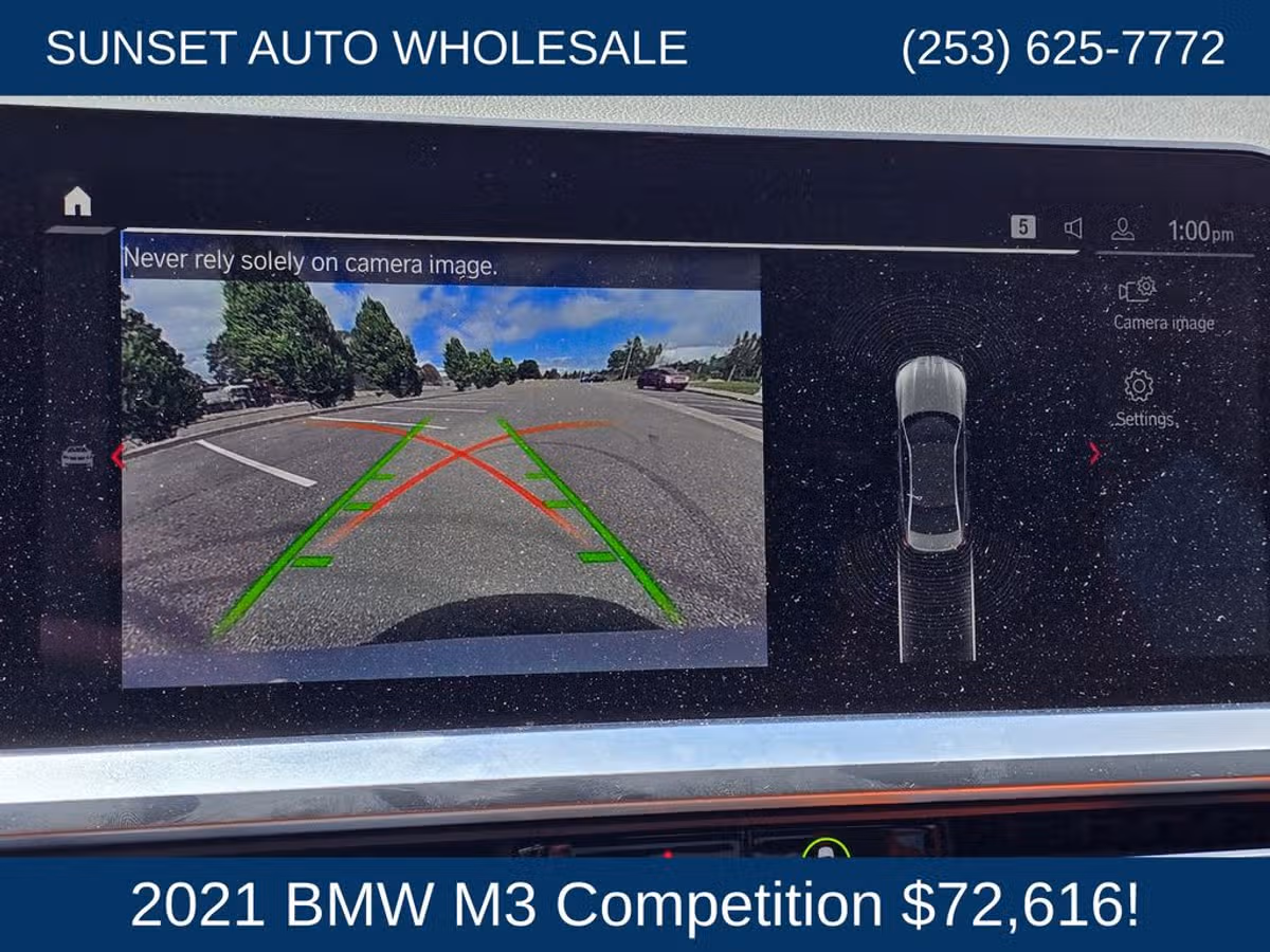 2021 BMW M3 Competition Image 39