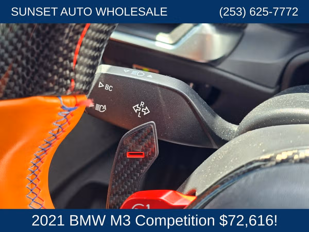 2021 BMW M3 Competition Image 35