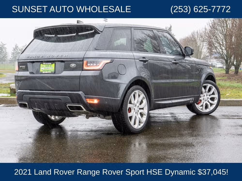 2021 Land Rover Range Rover Sport P525 HSE Dynamic Image 34