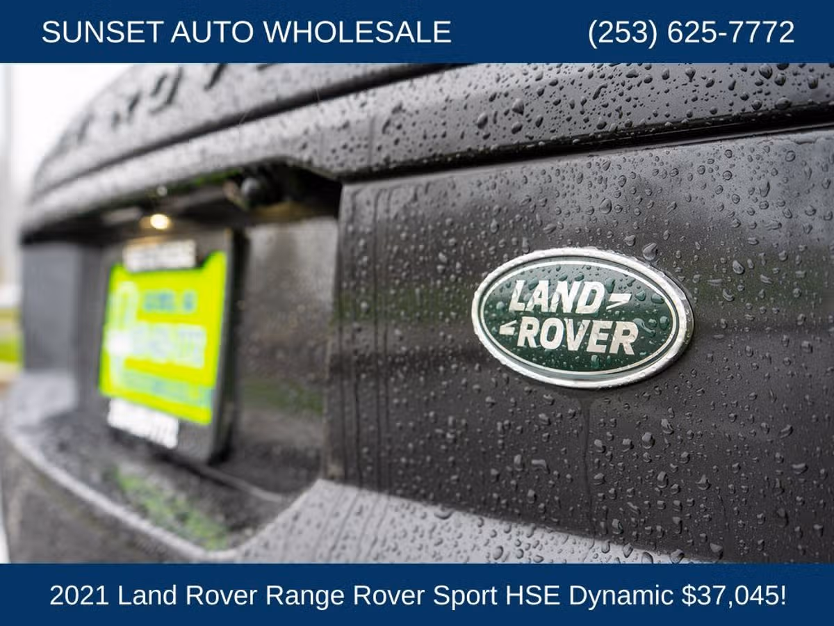 2021 Land Rover Range Rover Sport P525 HSE Dynamic Image 38