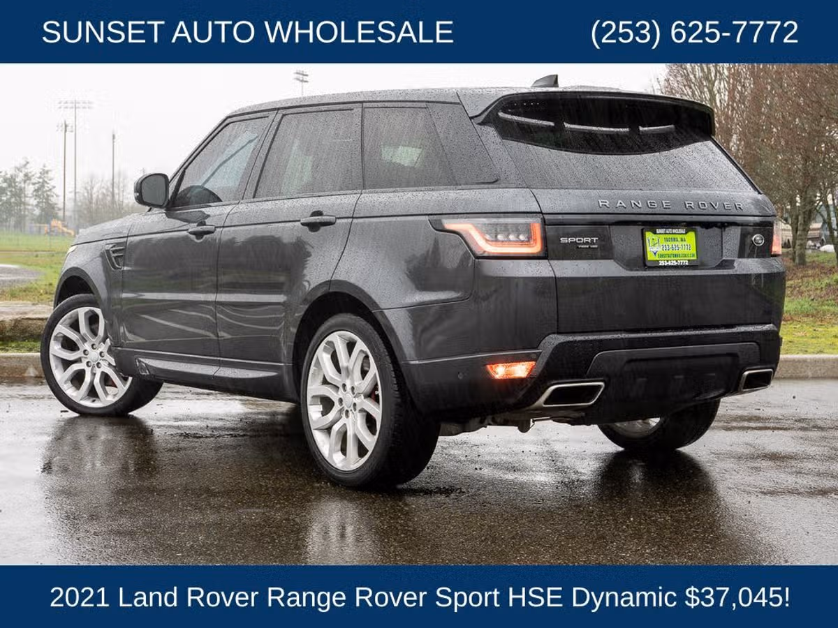 2021 Land Rover Range Rover Sport P525 HSE Dynamic Image 40