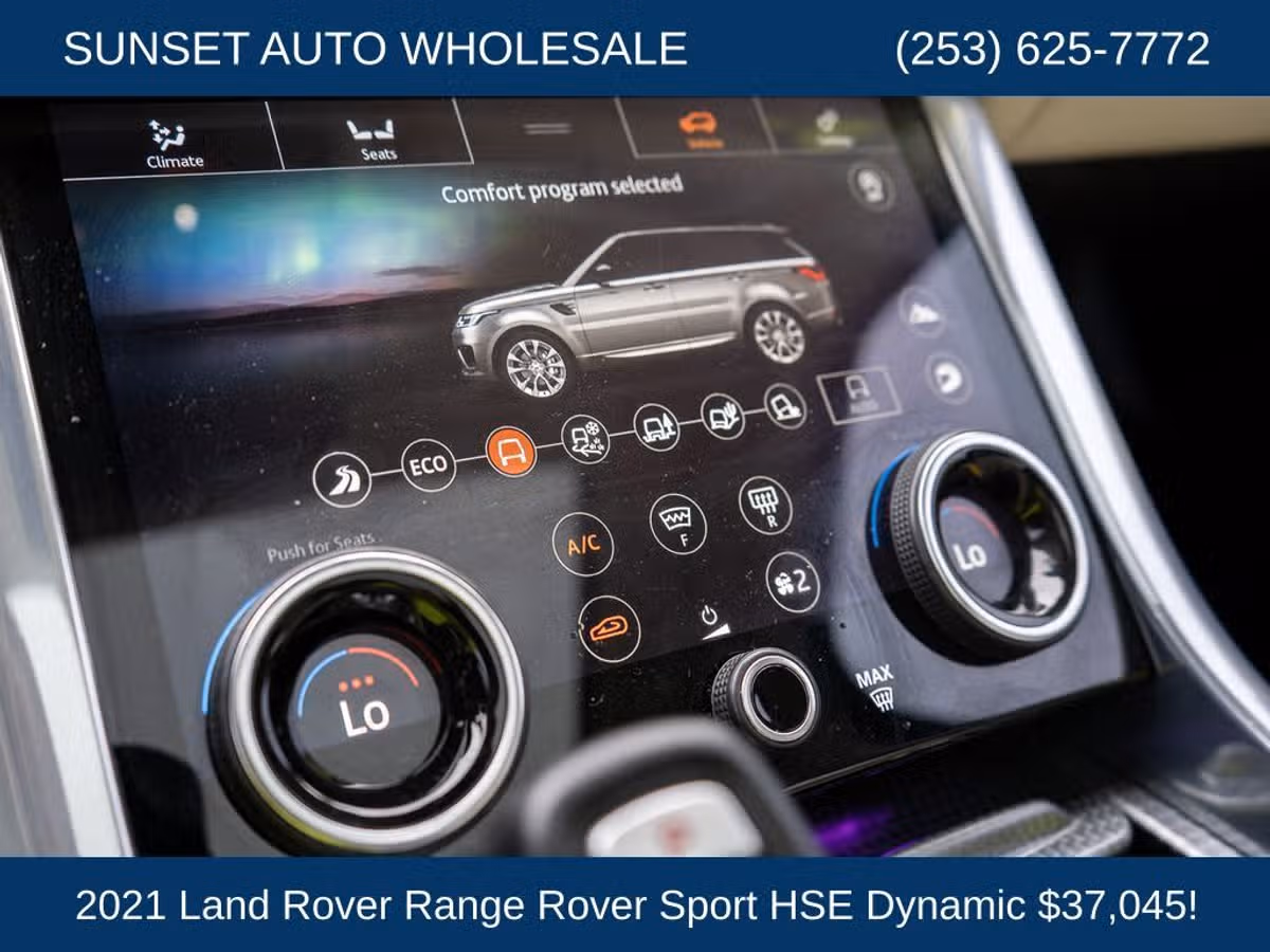 2021 Land Rover Range Rover Sport P525 HSE Dynamic Image 62