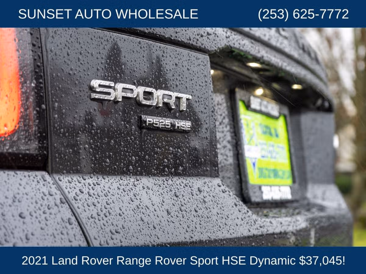 2021 Land Rover Range Rover Sport P525 HSE Dynamic Image 42