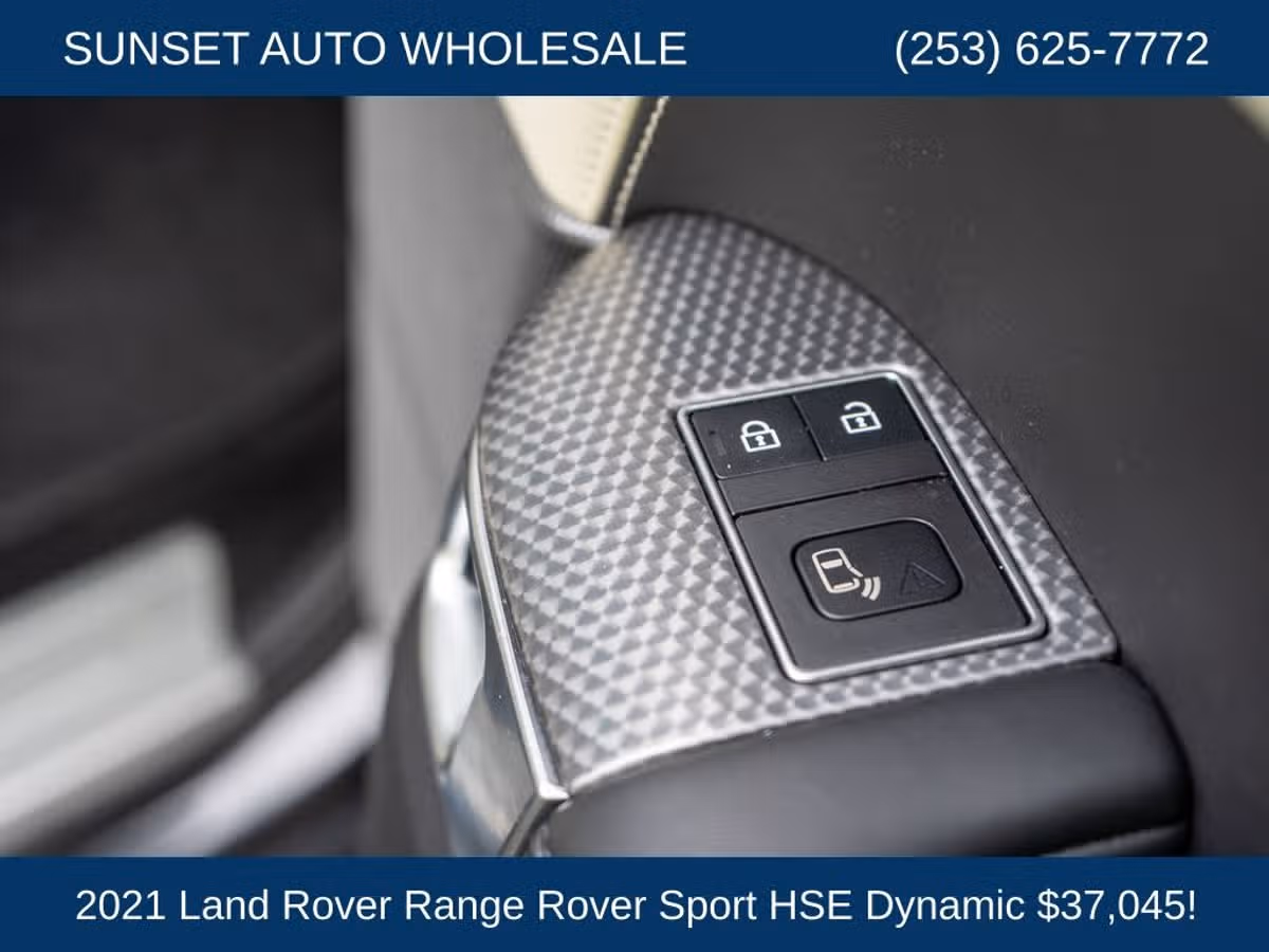 2021 Land Rover Range Rover Sport P525 HSE Dynamic Image 78