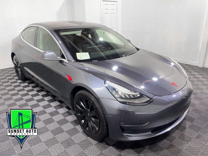 2018 Tesla Model 3 Long Range Upper Image 1