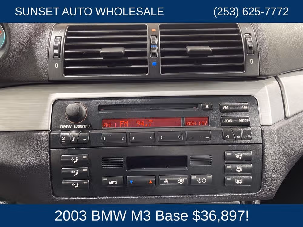 2003 BMW M3 Base Image 23