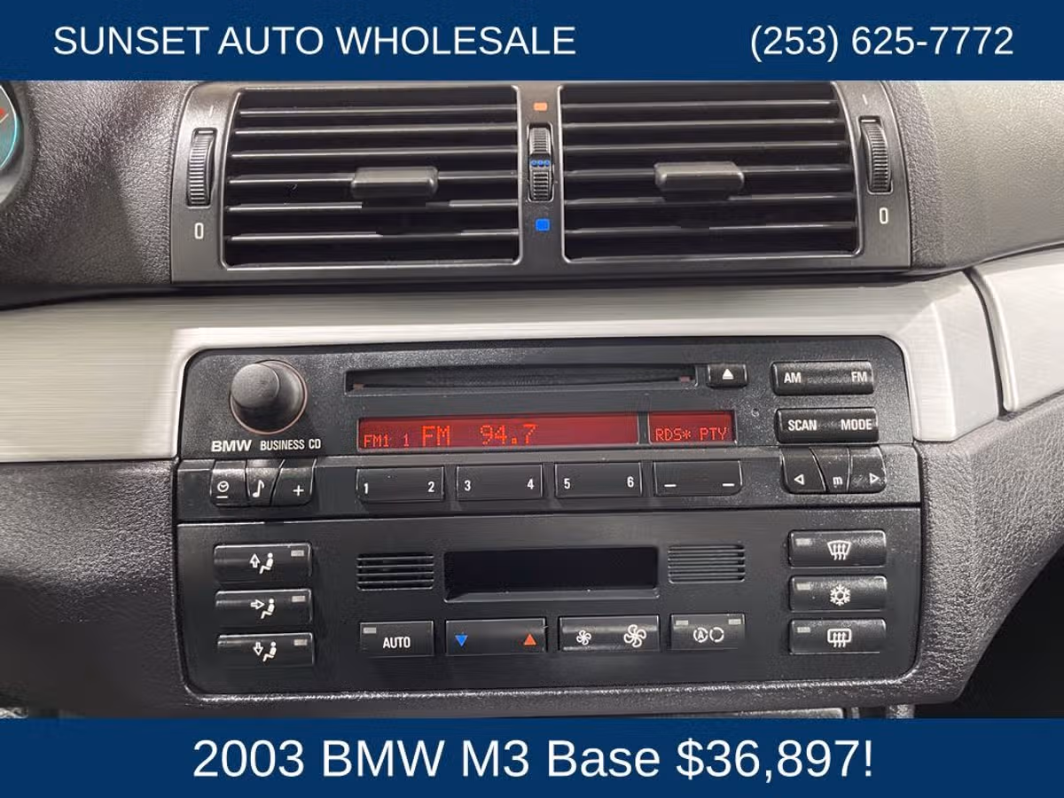 2003 BMW M3 Base Image 23