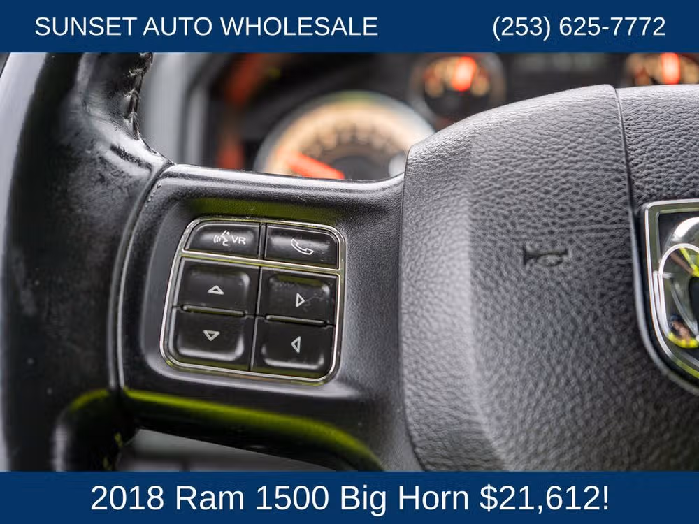 2018 Ram 1500 Big Horn Crew Cab Image 36