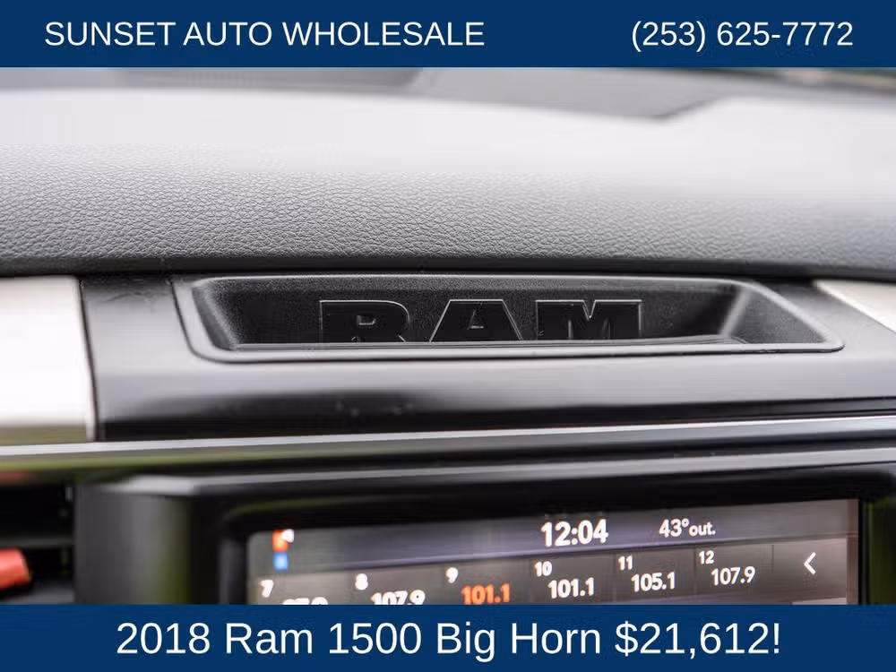 2018 Ram 1500 Big Horn Crew Cab Image 49