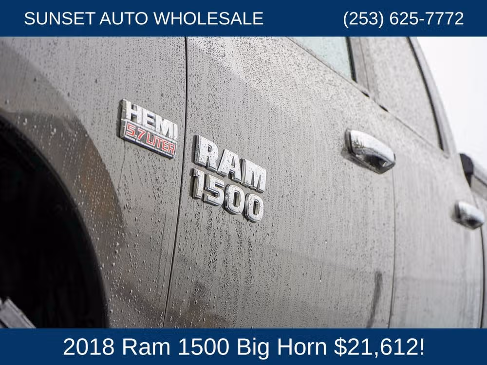 2018 Ram 1500 Big Horn Crew Cab Image 22
