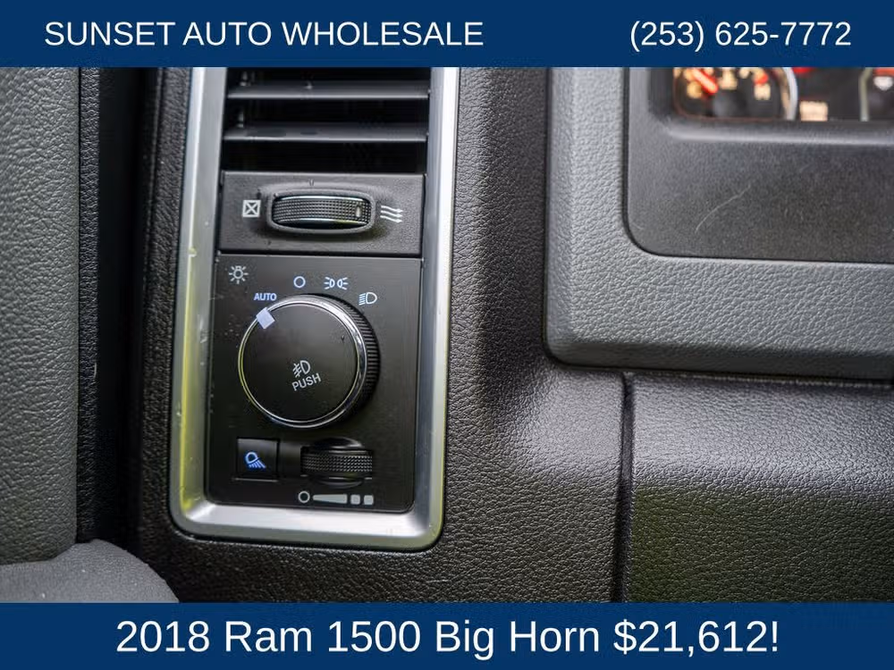 2018 Ram 1500 Big Horn Crew Cab Image 37
