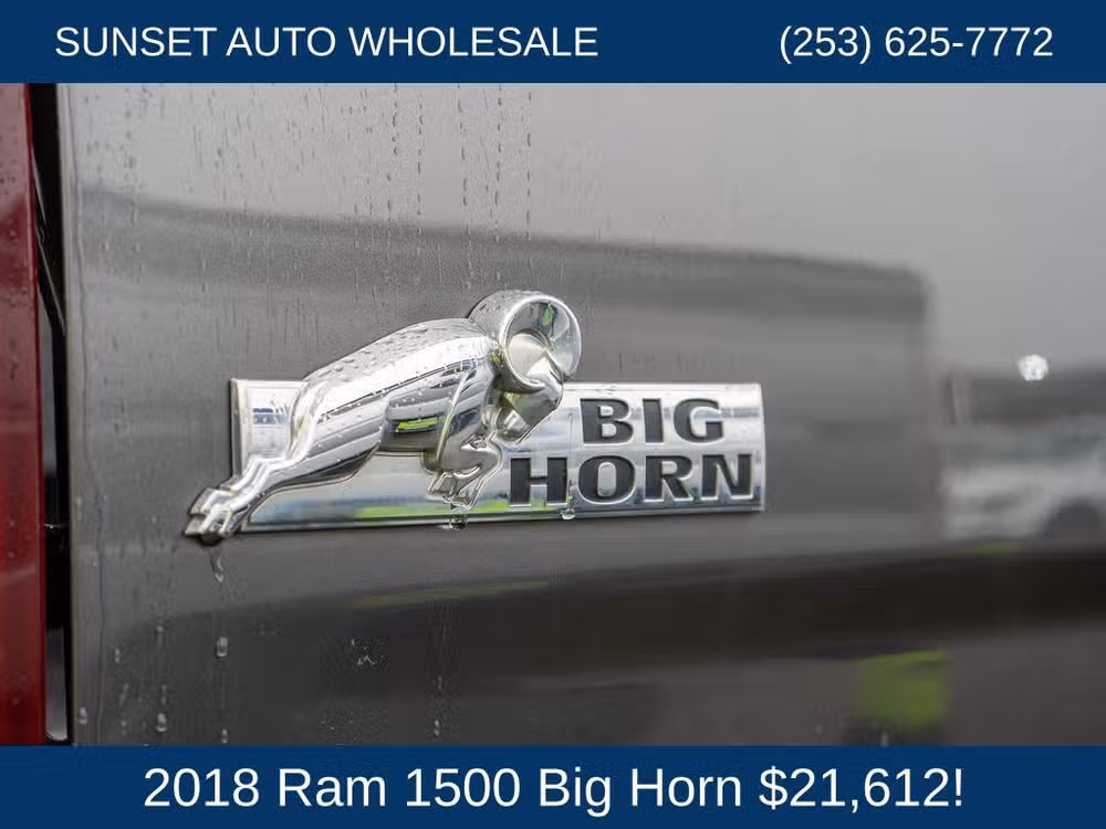 2018 Ram 1500 Big Horn Crew Cab Image 26