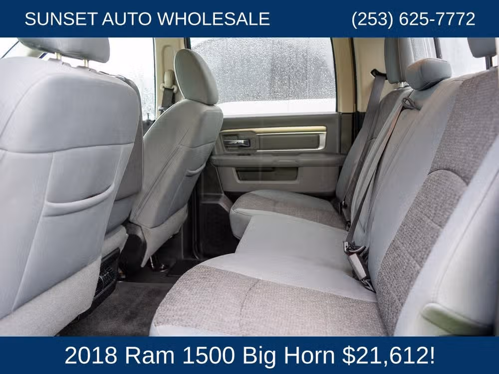 2018 Ram 1500 Big Horn Crew Cab Image 57