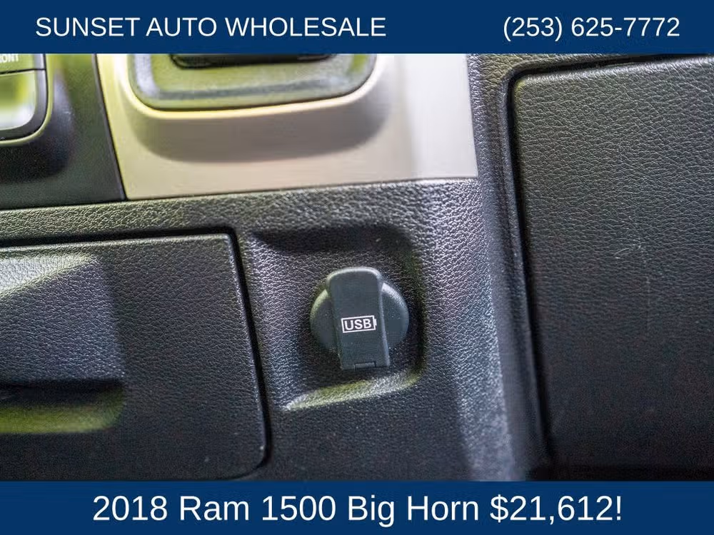 2018 Ram 1500 Big Horn Crew Cab Image 48