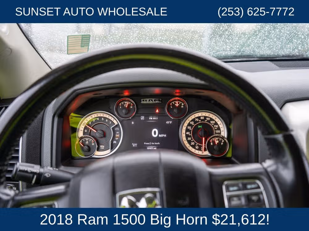2018 Ram 1500 Big Horn Crew Cab Image 34