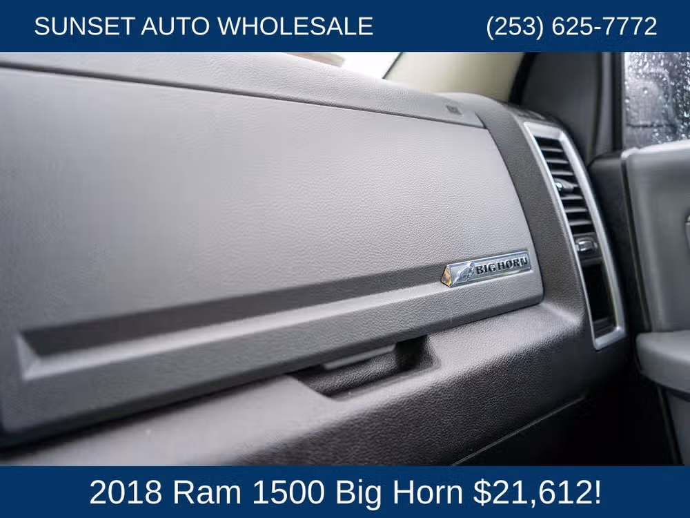 2018 Ram 1500 Big Horn Crew Cab Image 50